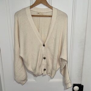 Pull & Bear Ribbed Cardigan